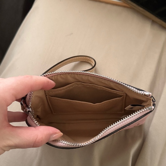 Coach Floral Pink Wristlet - Picture 2 of 2
